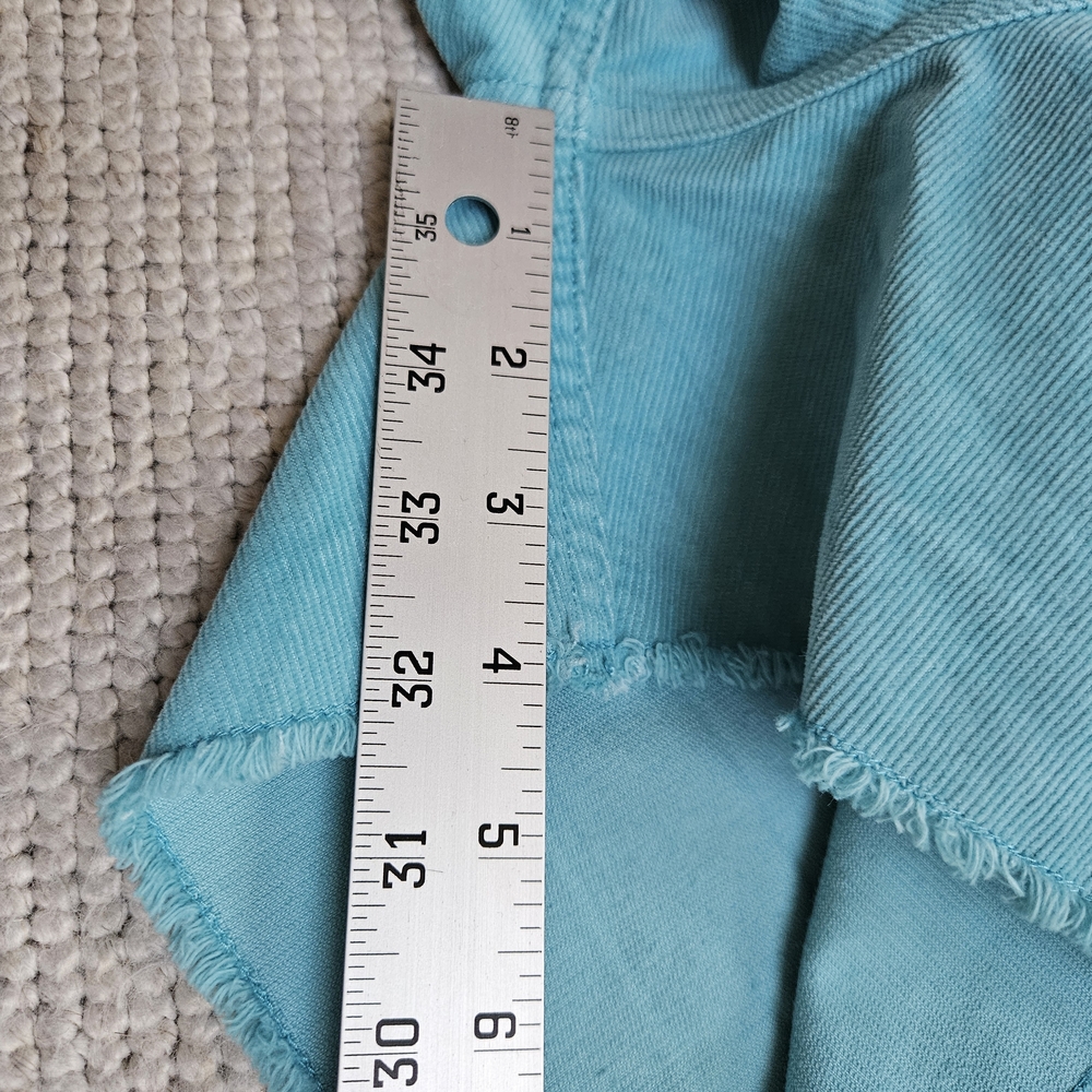 Carve Designs Teal Jean Shorts - Picture 7 of 8